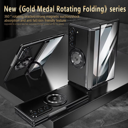 MagRing Fold – 360° Magnetic Ring Case with Full Hinge Protection