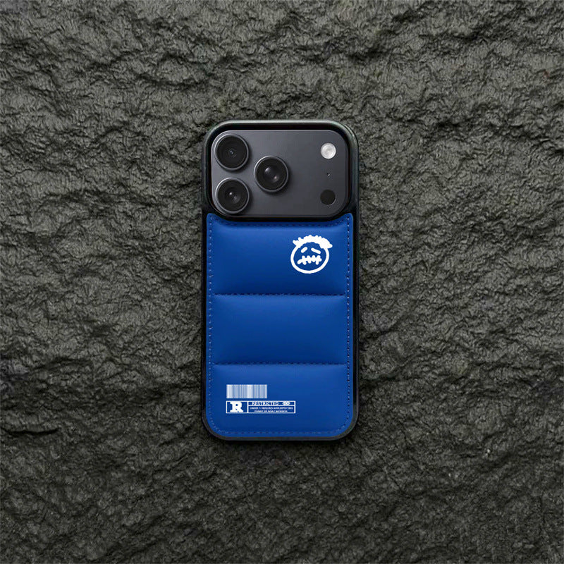Cartoon down Jacket Kids Head iPhone