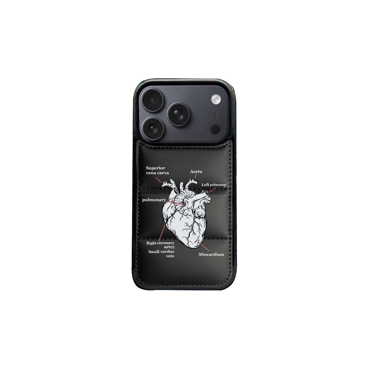 Jacket Trendy Brand Heart For iPhone