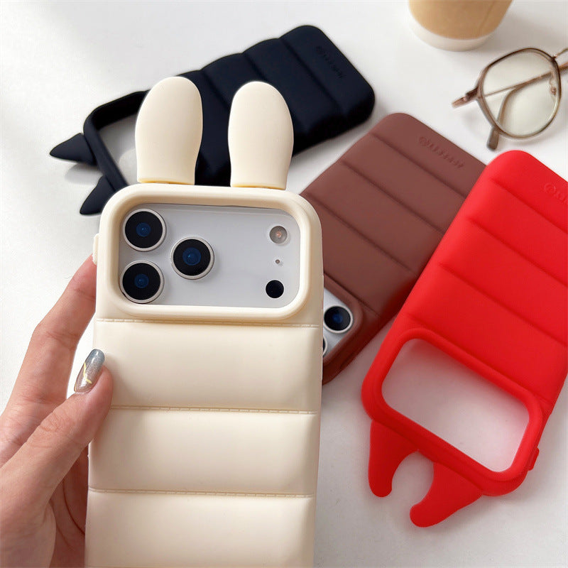 Three-Dimensional Devil Horn Angel Wings iPhone