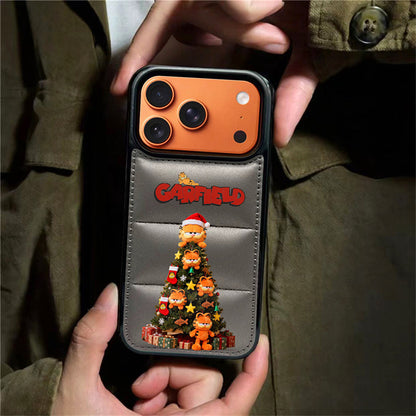 Down Jacket Christmas Garfield Iphone
