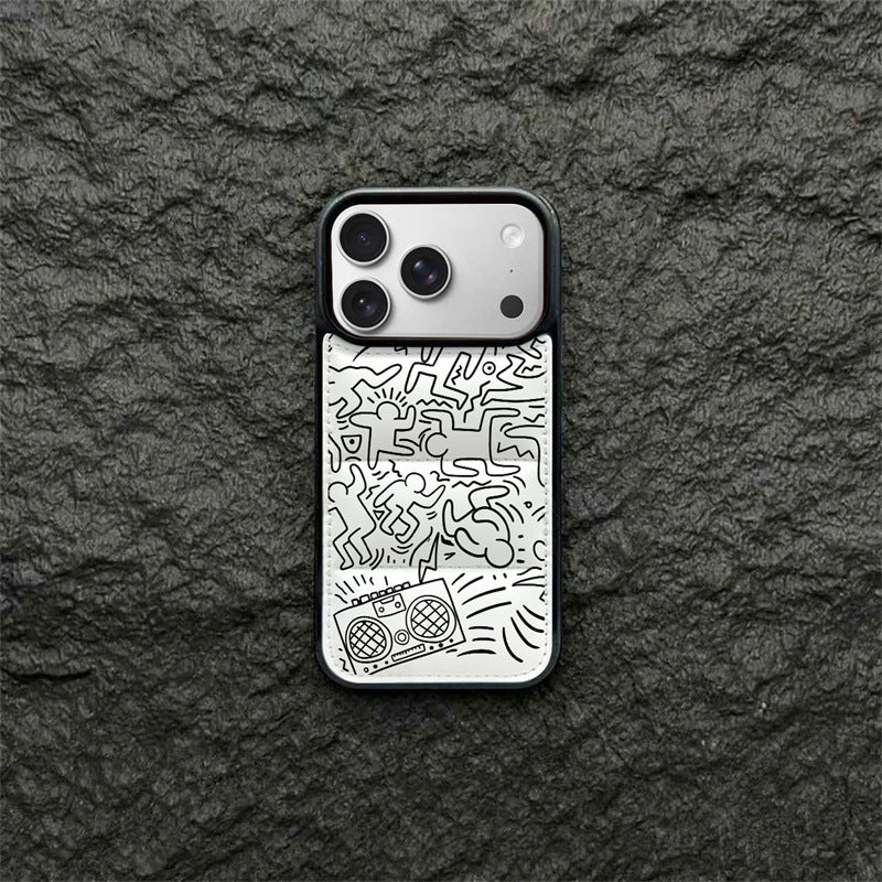 Down Jacket Art Line iPhone