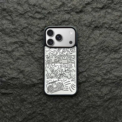 Down Jacket Art Line iPhone