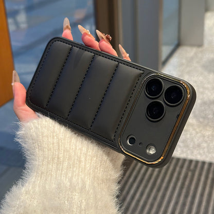 Cross-Border Winter-Applicable down Jacket iPhone Case