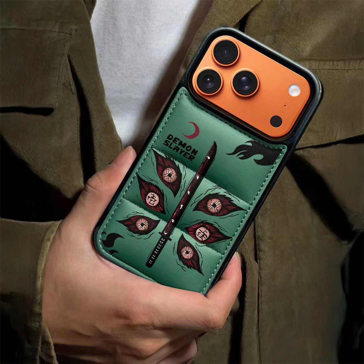 Jacket 6-Eye Demon Slayer : Kimetsu No Yaiba iPhone