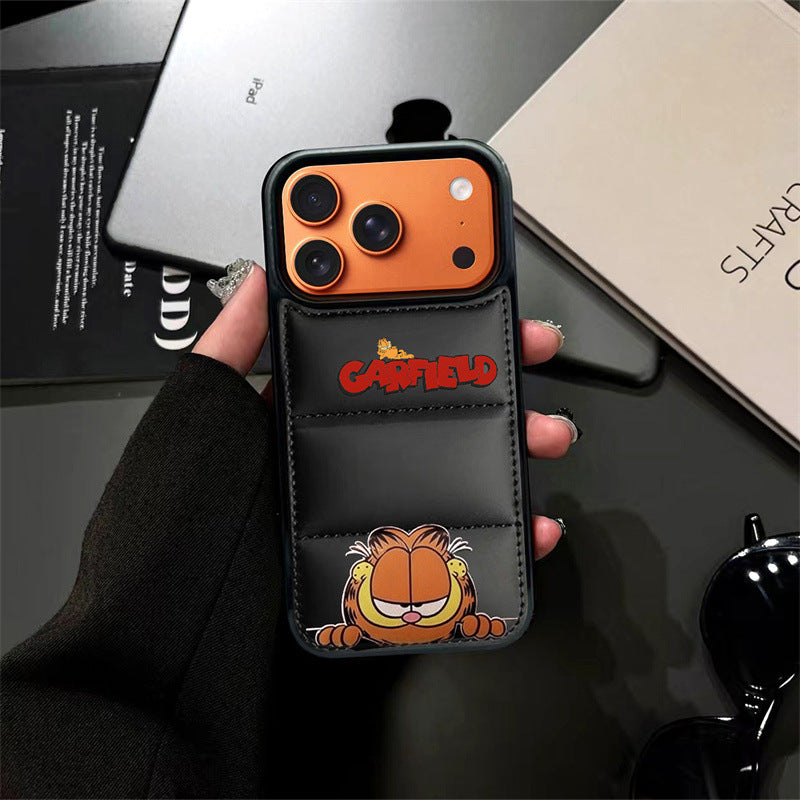 Down Jacket Christmas Garfield Iphone