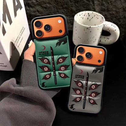 Jacket 6-Eye Demon Slayer : Kimetsu No Yaiba iPhone