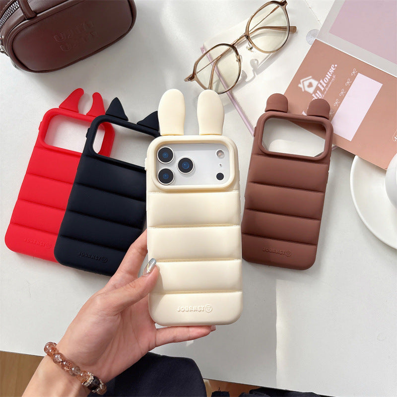 Three-Dimensional Devil Horn Angel Wings iPhone