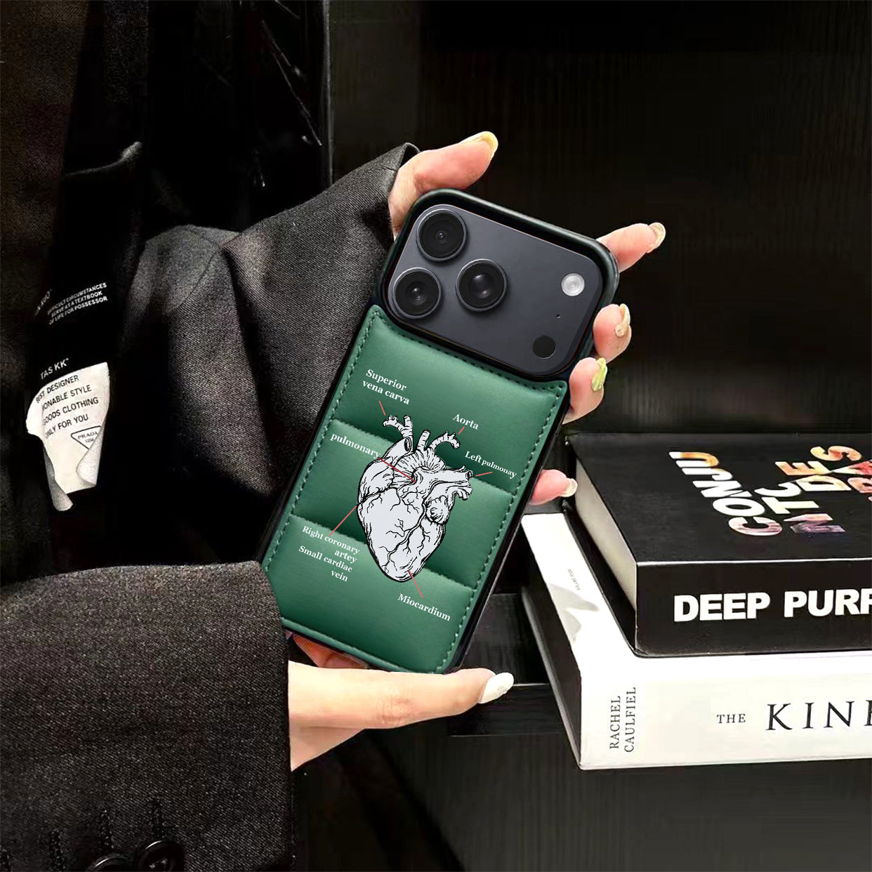 Jacket Trendy Brand Heart For iPhone