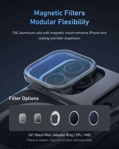 Photography Master Grip for iPhone 17 Pro/Pro Max