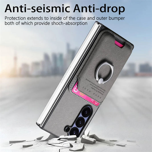 Luxury Leather Wallet Case