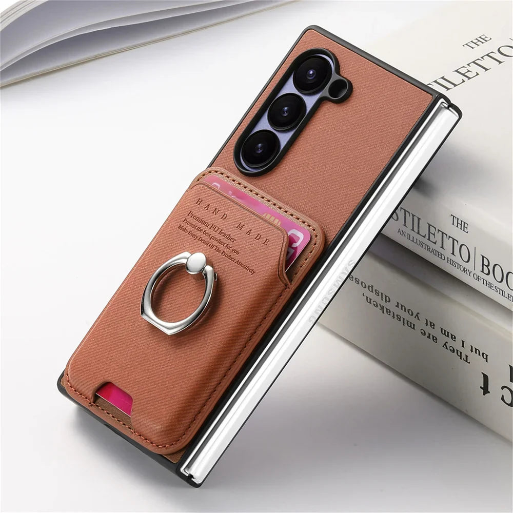 Luxury Leather Wallet Case