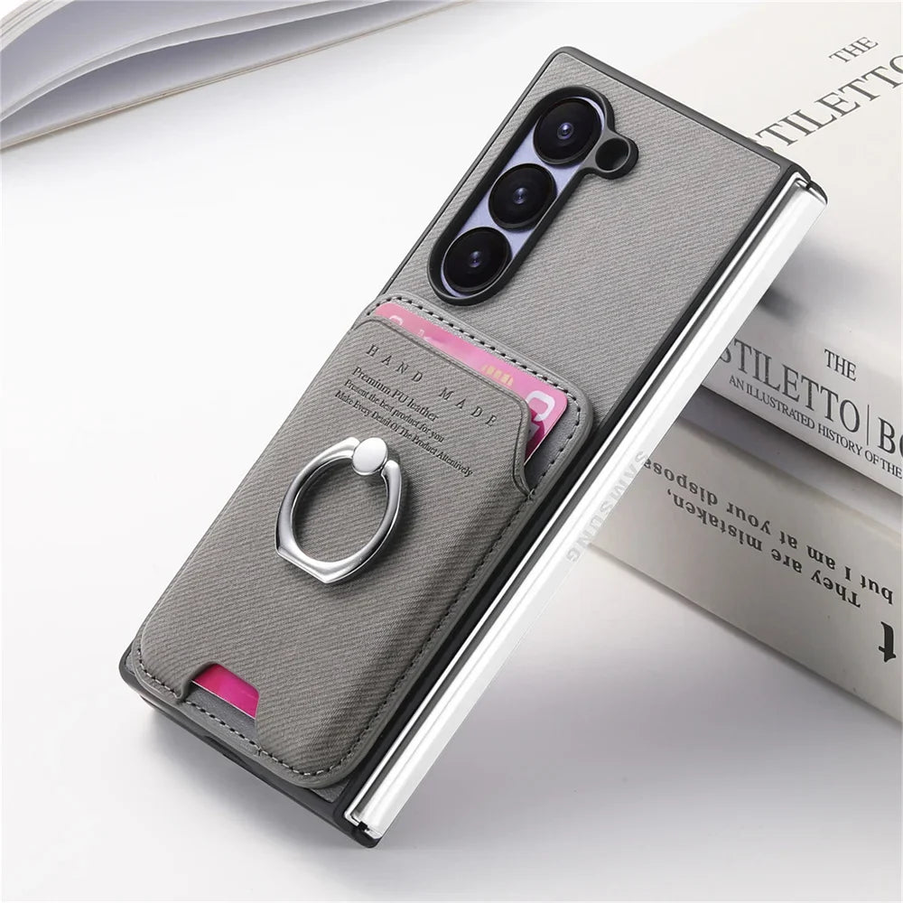 Luxury Leather Wallet Case