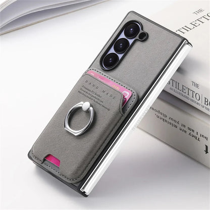 Luxury Leather Wallet Case