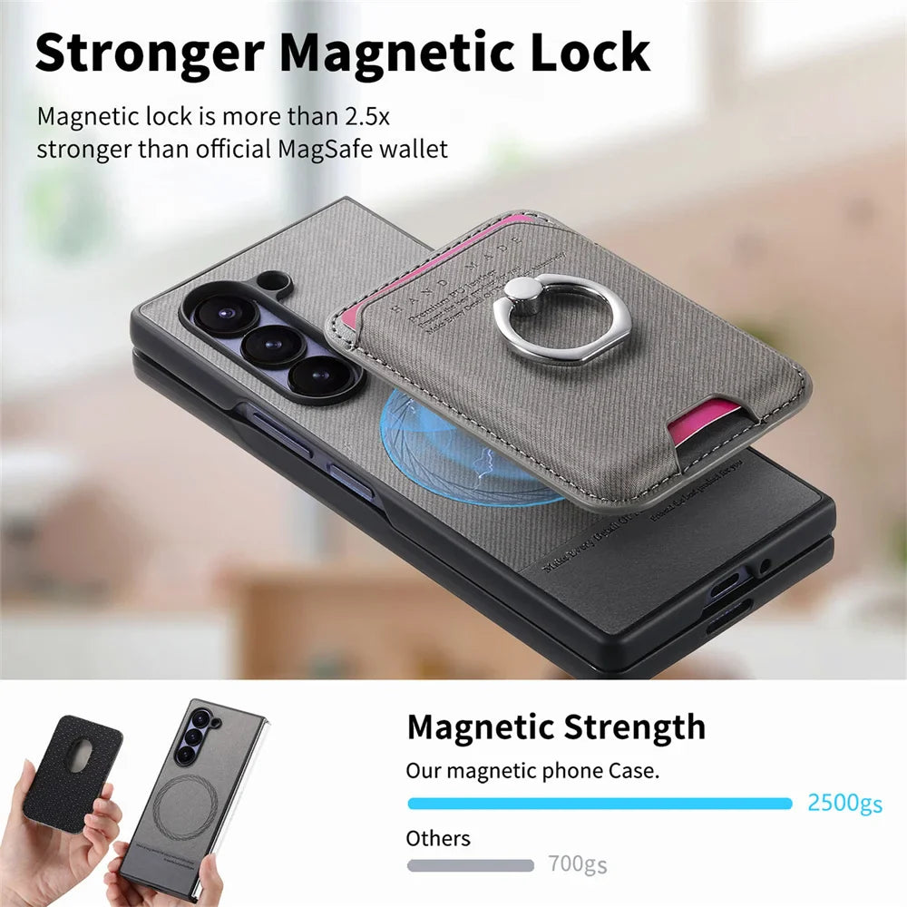 Luxury Leather Wallet Case