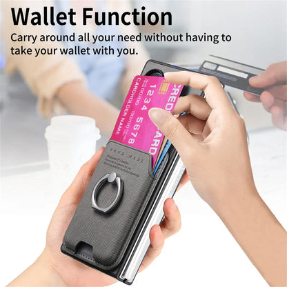 Luxury Leather Wallet Case