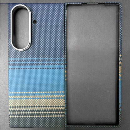 FeatherShield –  Z Fold 7, 6 Ultra-Slim Aramid Carbon MagSafe Case