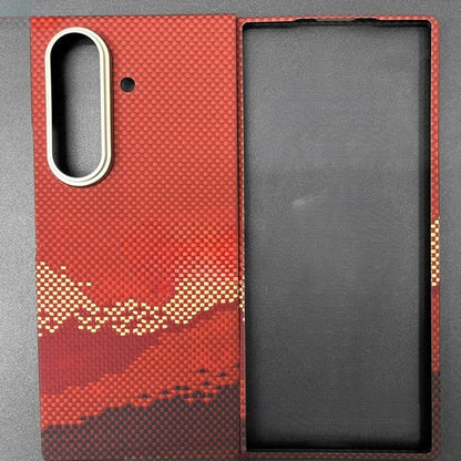 FeatherShield –  Z Fold 7, 6 Ultra-Slim Aramid Carbon MagSafe Case