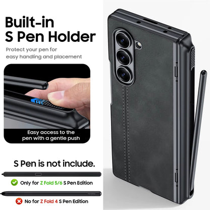 StealthNote Z Fold 7, 6 – Magnetic S Pen Full Protection  Case