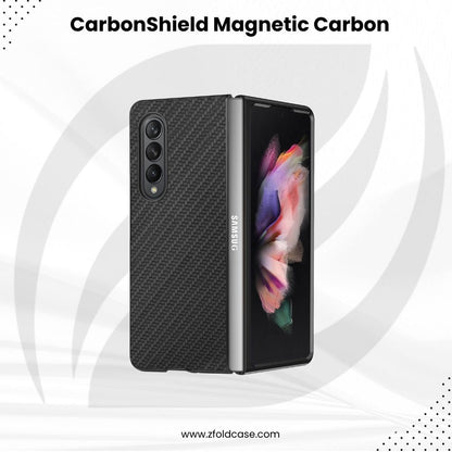 CarbonShield Z Fold 7, 6, 5, 4 Magnetic Carbon Case