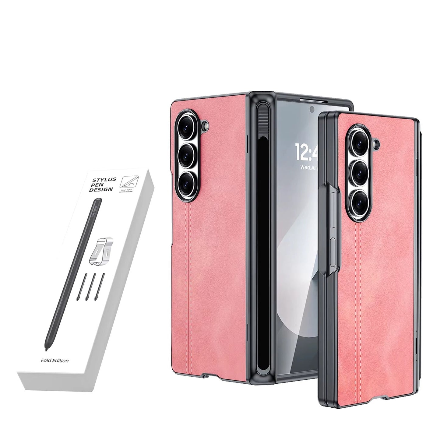 StealthNote Z Fold 7, 6 – Magnetic S Pen Full Protection  Case