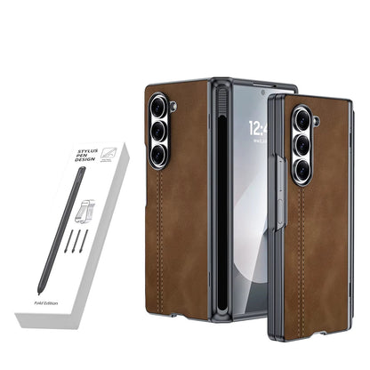StealthNote Z Fold 7, 6 – Magnetic S Pen Full Protection  Case