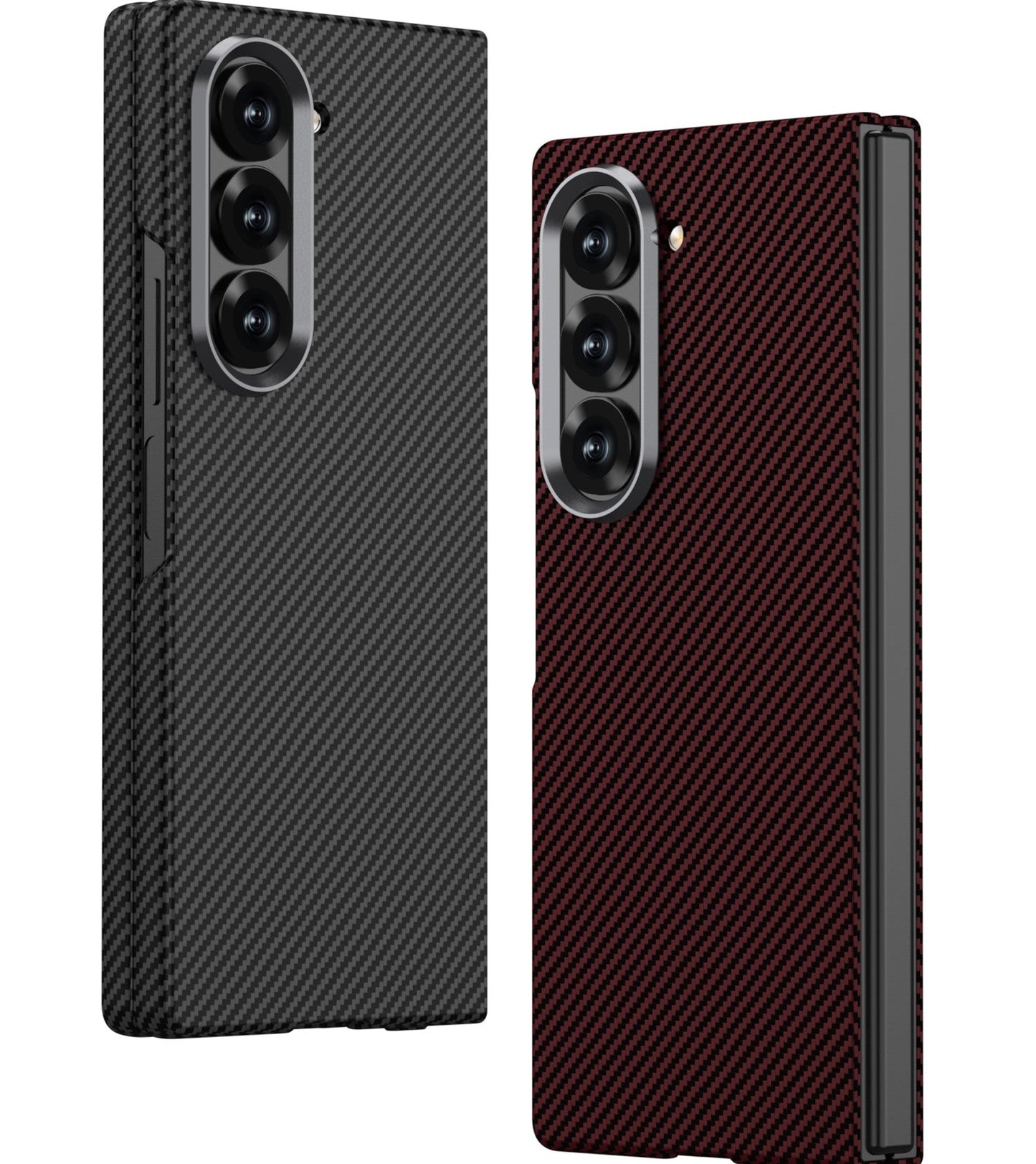 Ultra-Thin Carbon Fiber Z Fold 7, 6,5  MagSafe & Screen Protection Case