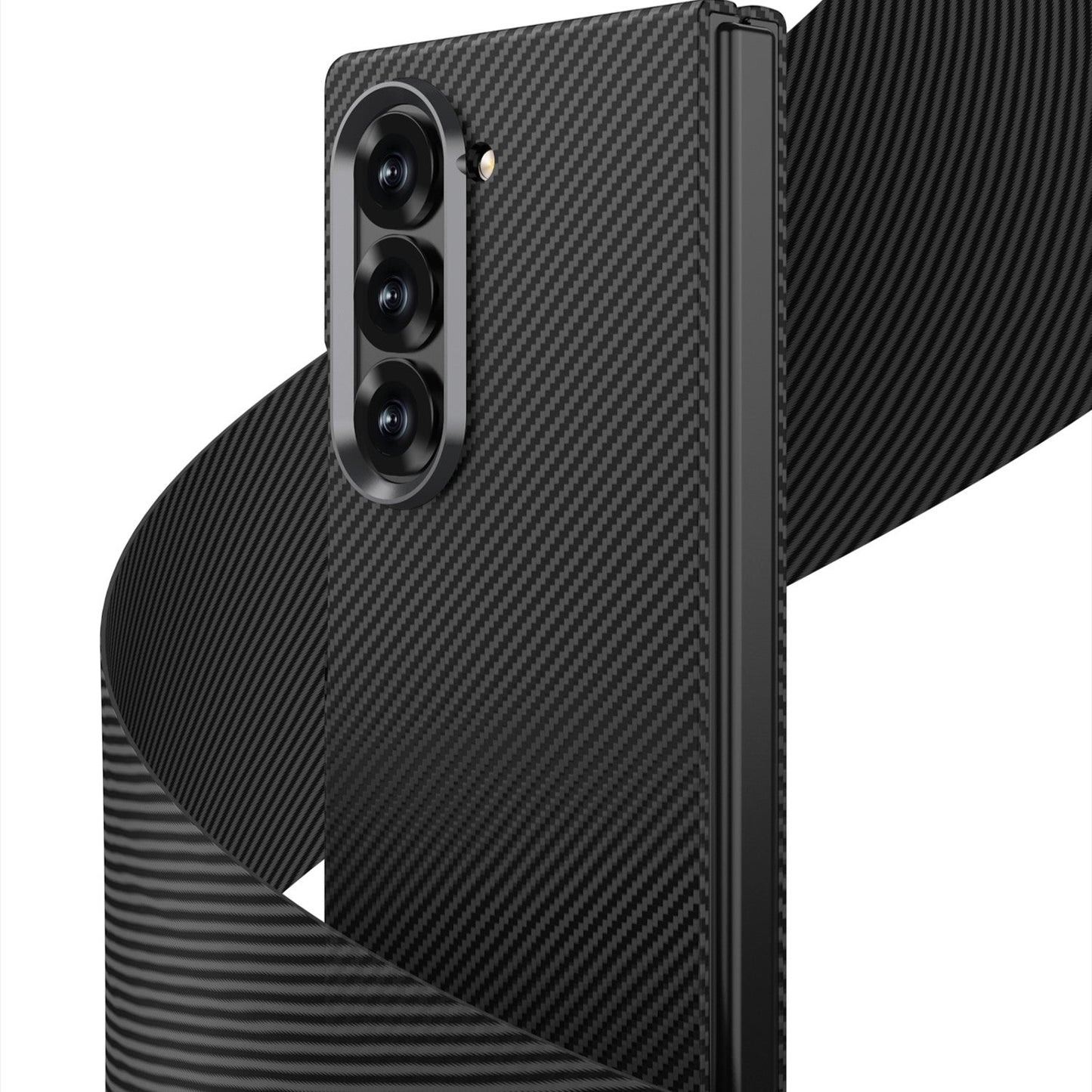 Ultra-Thin Carbon Fiber Z Fold 7, 6,5  MagSafe & Screen Protection Case