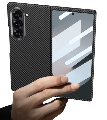 Ultra-Thin Carbon Fiber Z Fold 7, 6,5  MagSafe & Screen Protection Case