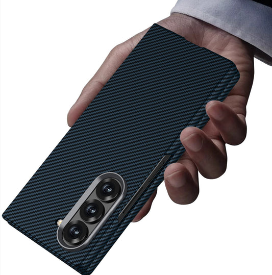 Ultra-Thin Carbon Fiber Z Fold 7, 6,5  MagSafe & Screen Protection Case