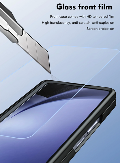 ArmorGuard Z Fold 7, 6, 5, 4 Hinge Kickstand Pen Slot Case