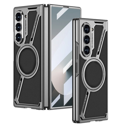 Z Luxe Magnetic Leather Z Fold 7, 6 , 5 Premium Protection Case