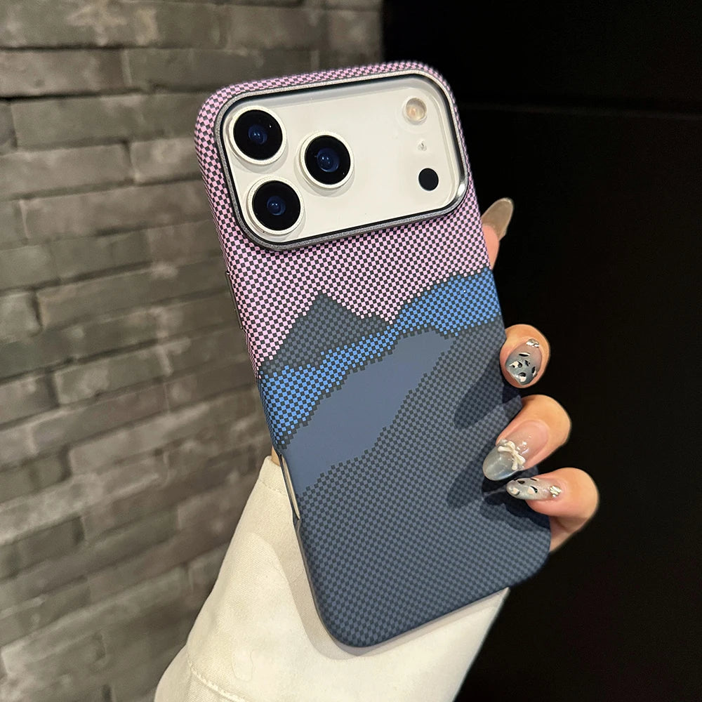 Luxury Carbon Fiber Case for iPhone 17 Series