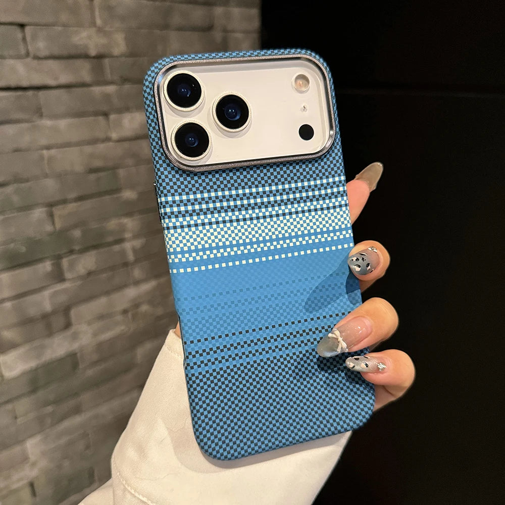 Luxury Carbon Fiber Case for iPhone 17 Series