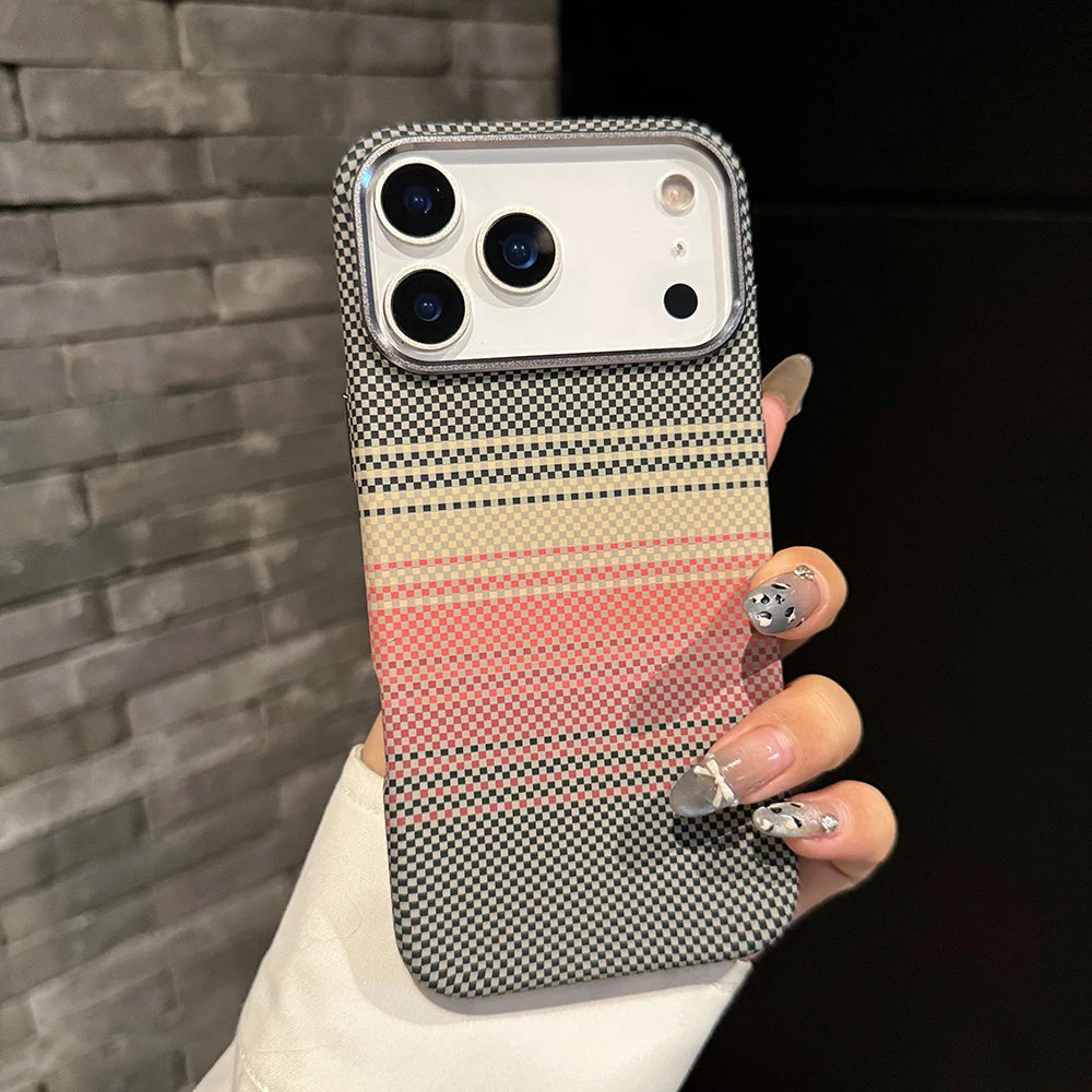 Luxury Carbon Fiber Case for iPhone 17 Series
