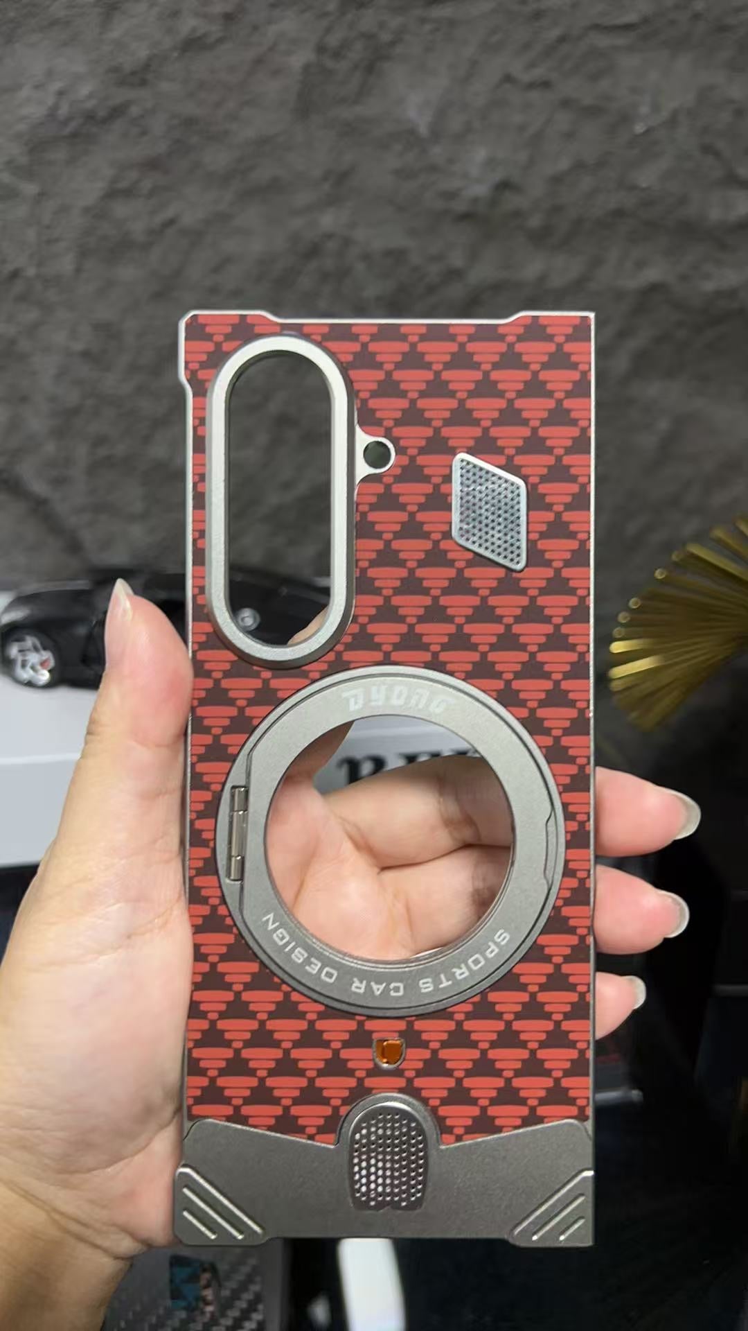 Bracket Style Metal Aluminum Case For Z Fold Series