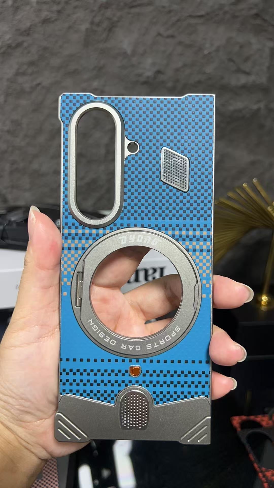 Bracket Style Metal Aluminum Case For Z Fold Series