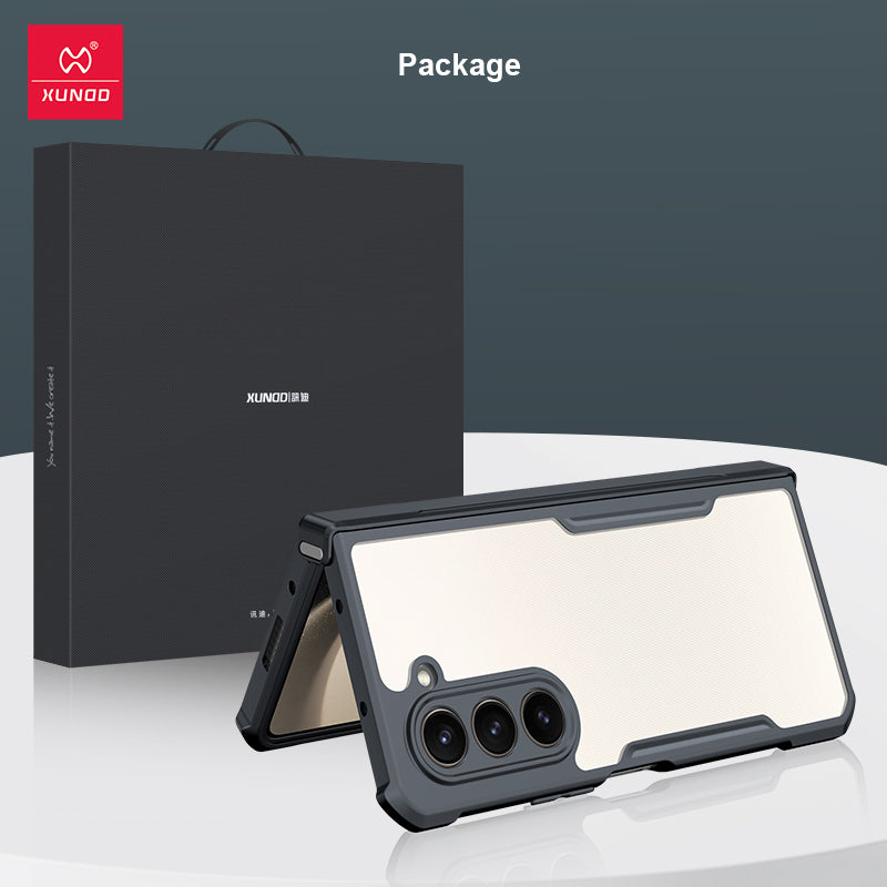 AirFlex Crystal  Z Fold 7, 6, 5, 4  Airbag Protection & Clear Back