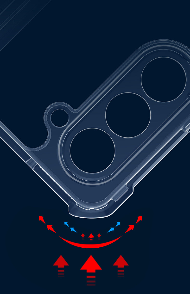 AirFlex Crystal  Z Fold 7, 6, 5, 4  Airbag Protection & Clear Back