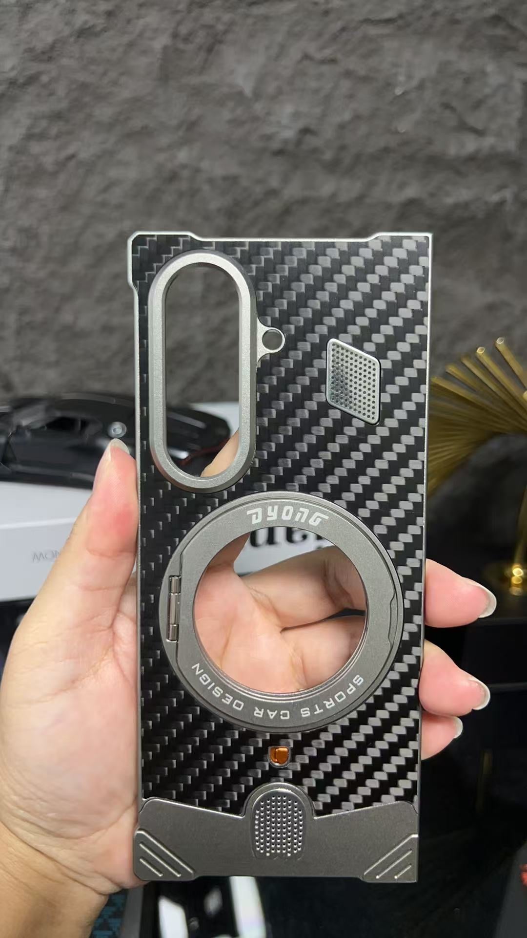 Bracket Style Metal Aluminum Case For Z Fold Series