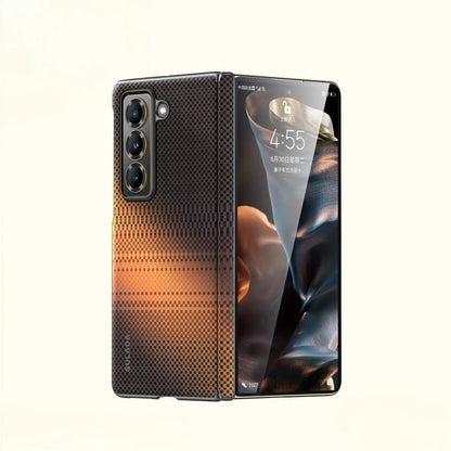 Fashional Slim Carbon Fiber Pattern Z Fold Series