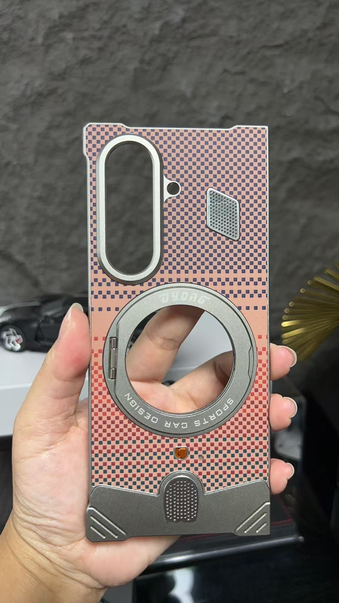 Bracket Style Metal Aluminum Case For Z Fold Series