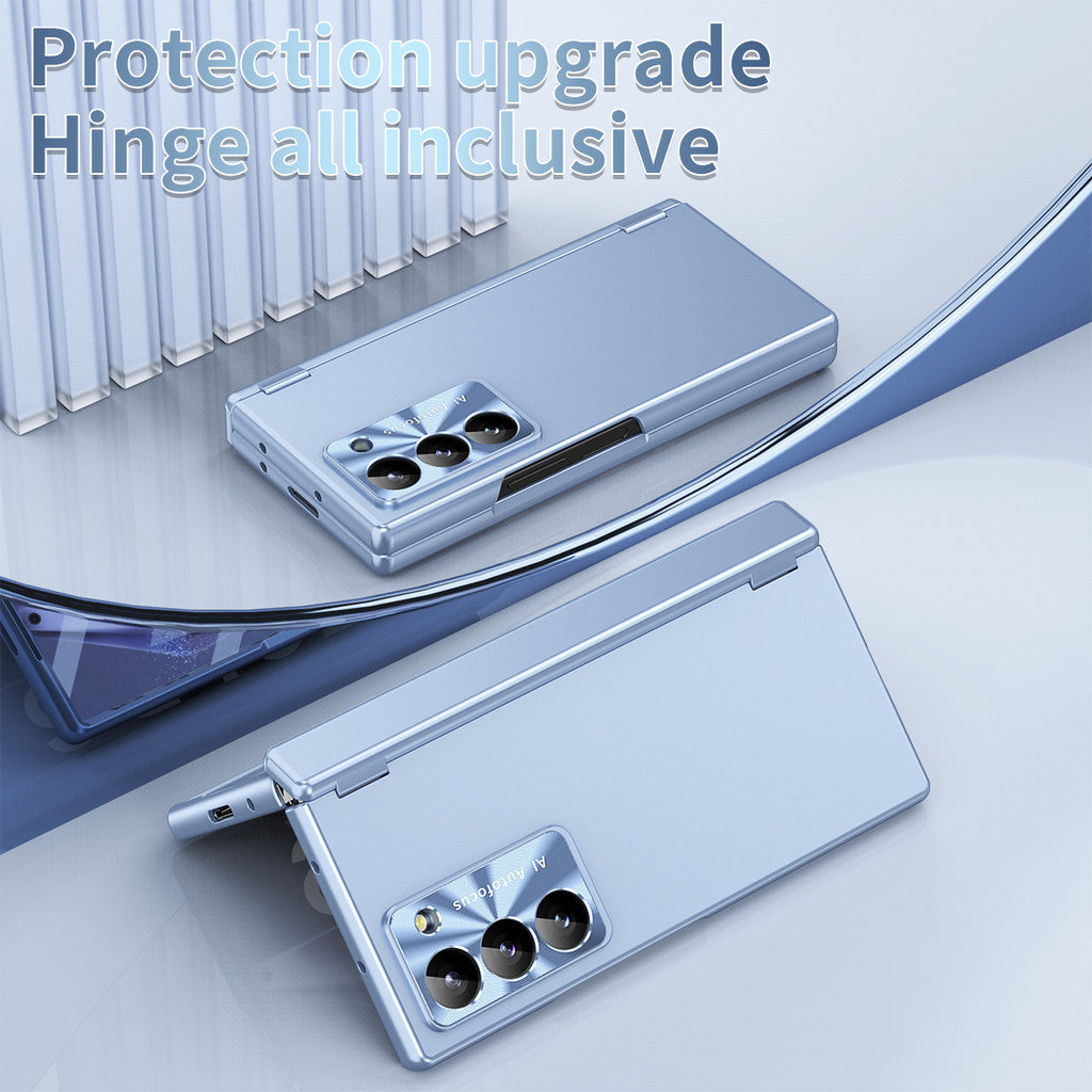 Electroplated Z Fold 7, 6, 5, 4 Hinge, Pen Slot Case