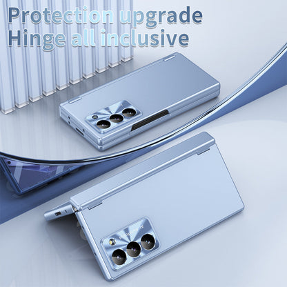 Electroplated Z Fold 7, 6, 5, 4 Hinge, Pen Slot Case