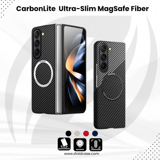 CarbonLite Fold 7,6,5.4 – Ultra-Slim MagSafe Fiber Case