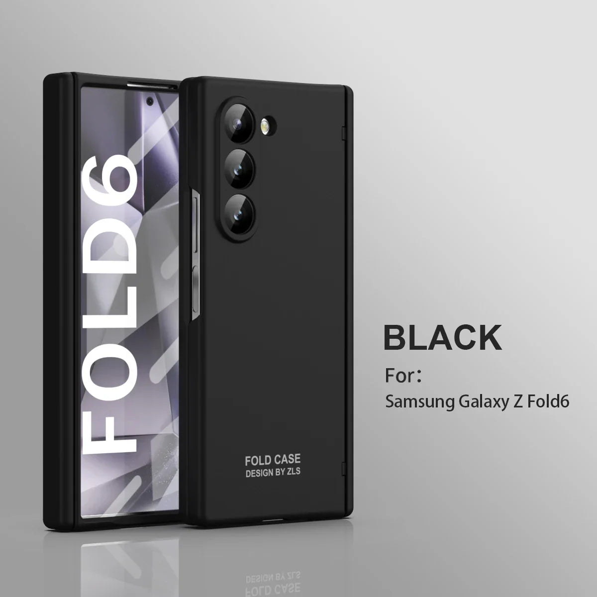 FlexMate Z Fold – Matte Shockproof Case with Hinge Protection & MagSafe