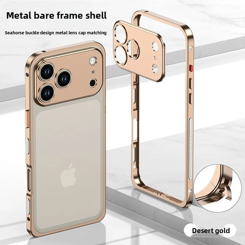 Luxury Case Metal Frame for iPhone 17 Series