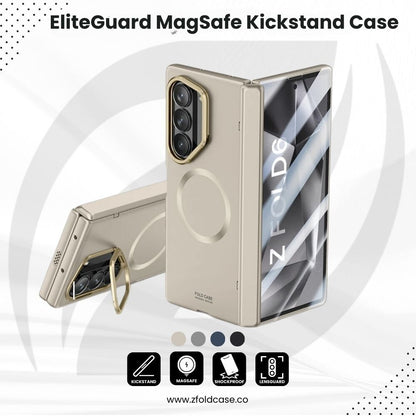 EliteGuard Z Fold 7, 6 MagSafe Kickstand Case