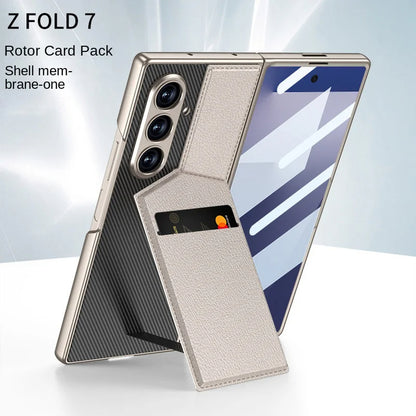 Leather Stand Holder Case  for Z Fold Series
