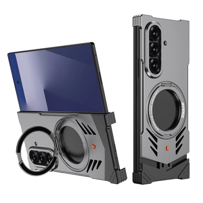 Bracket Style Metal Aluminum Case For Z Fold Series